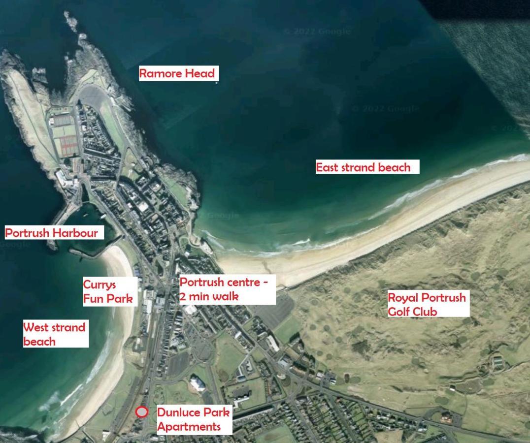 شقة 5 Dunluce Park - Portrush By The Sea المظهر الخارجي الصورة